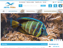 Tablet Screenshot of akva-tera.sk